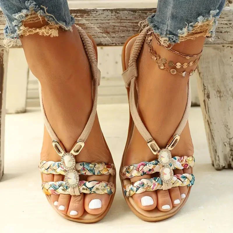 Flache, Bequeme Sandalen Für Damen | Slingback