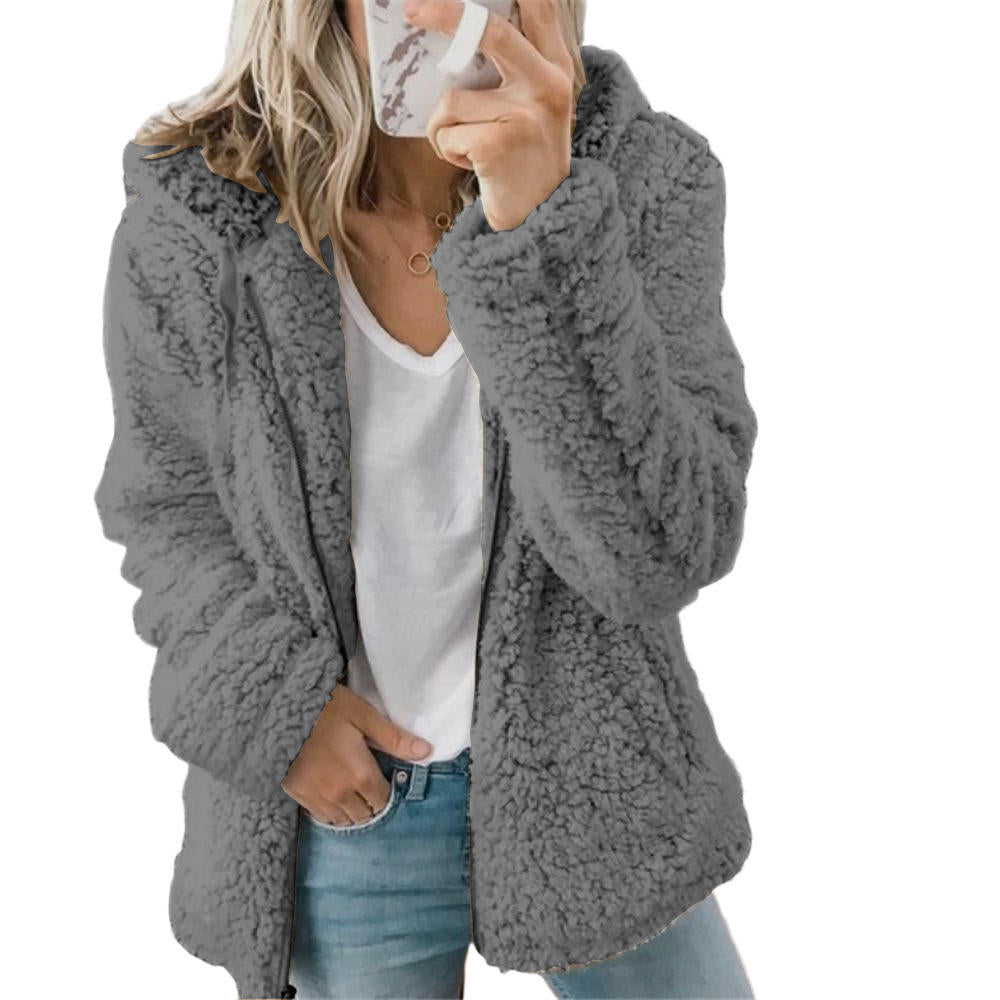 Damen-Kapuzenjacke – Lässig & Warm