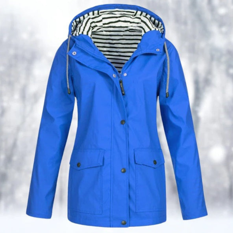 Wasserdichte Damen-Kapuzenjacke – Warm & Funktional für den Winter
