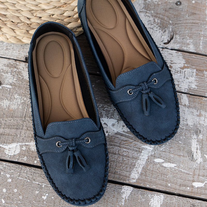 Ariella – Orthopädische Vintage-Loafers für Damen mit Stil und Entlastung