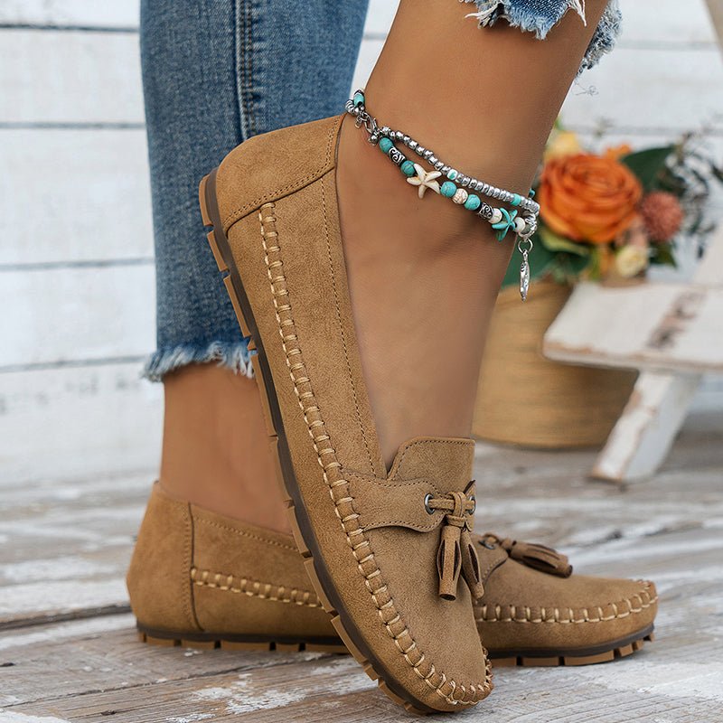 Ariella – Orthopädische Vintage-Loafers für Damen mit Stil und Entlastung