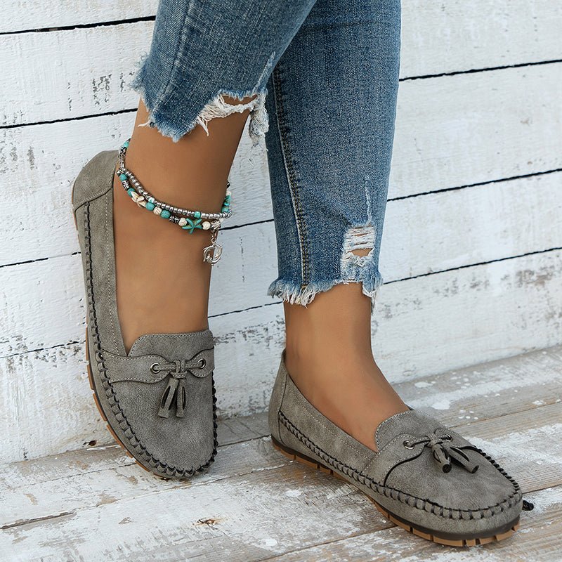 Ariella – Orthopädische Vintage-Loafers für Damen mit Stil und Entlastung