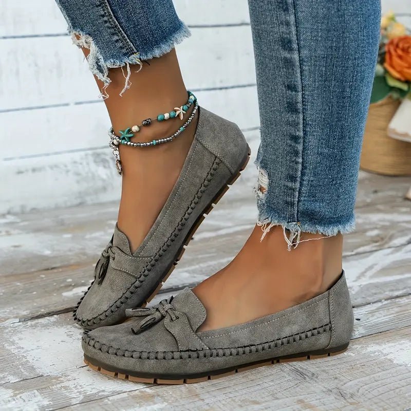 Ariella – Orthopädische Vintage-Loafers für Damen mit Stil und Entlastung