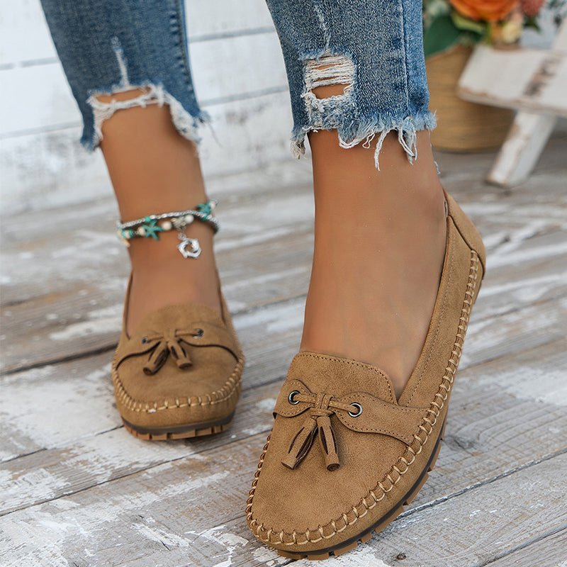 Ariella – Orthopädische Vintage-Loafers für Damen mit Stil und Entlastung