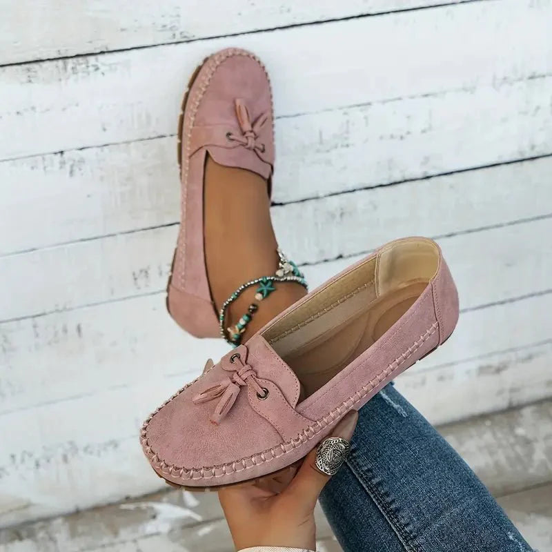 Ariella – Orthopädische Vintage-Loafers für Damen mit Stil und Entlastung