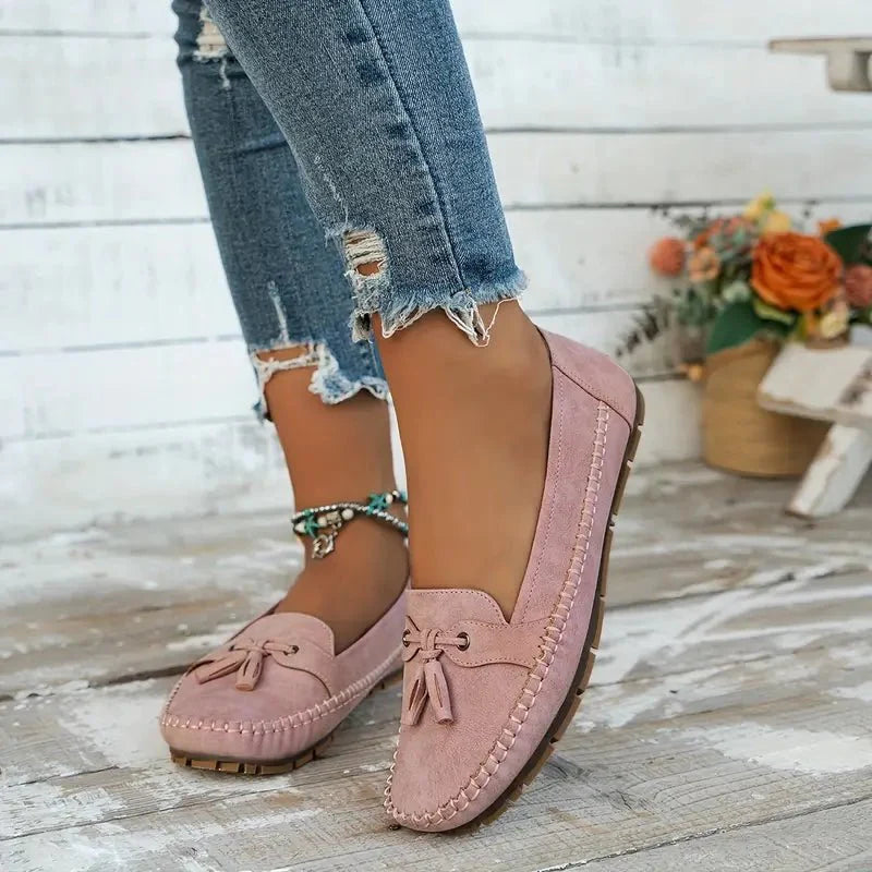 Ariella – Orthopädische Vintage-Loafers für Damen mit Stil und Entlastung