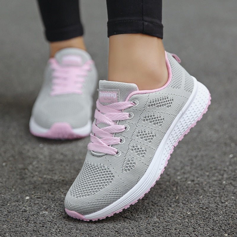 Ergonomische Damen-Sneaker mit orthopädischer Sohle für schmerzfreies Gehen
