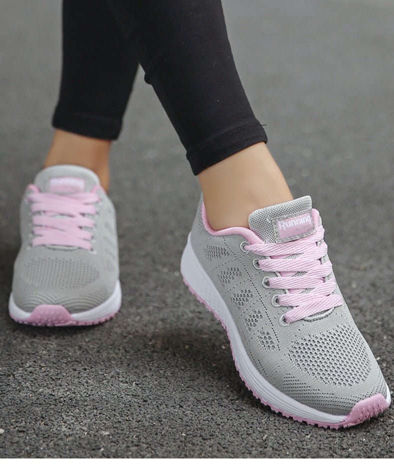Ergonomische Damen-Sneaker mit orthopädischer Sohle für schmerzfreies Gehen