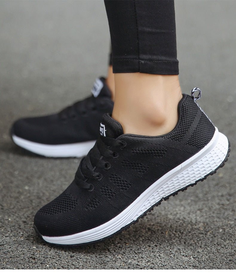 Ergonomische Damen-Sneaker mit orthopädischer Sohle für schmerzfreies Gehen