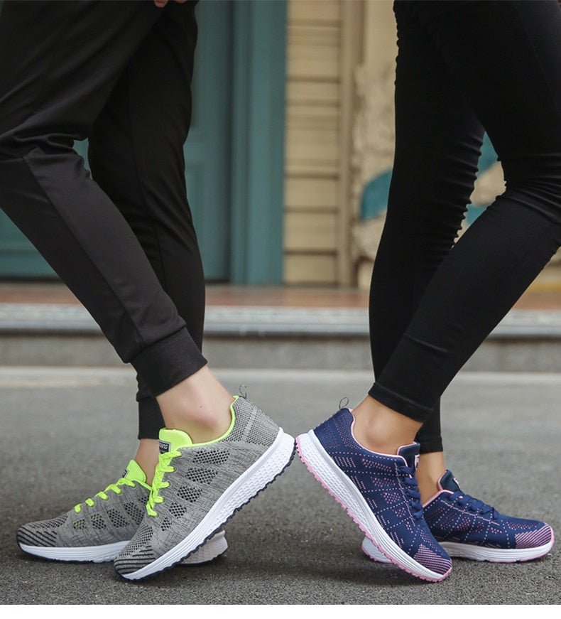 Ergonomische Damen-Sneaker mit orthopädischer Sohle für schmerzfreies Gehen