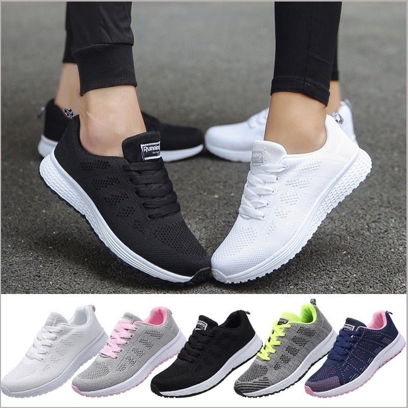 Ergonomische Damen-Sneaker mit orthopädischer Sohle für schmerzfreies Gehen