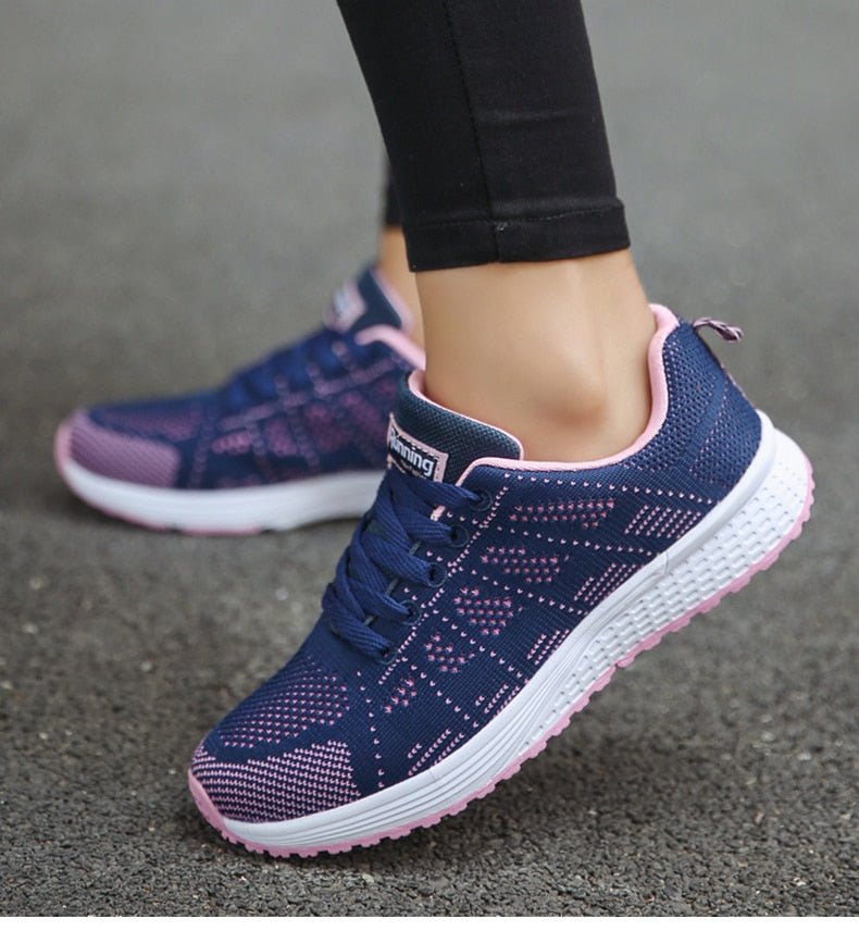 Ergonomische Damen-Sneaker mit orthopädischer Sohle für schmerzfreies Gehen
