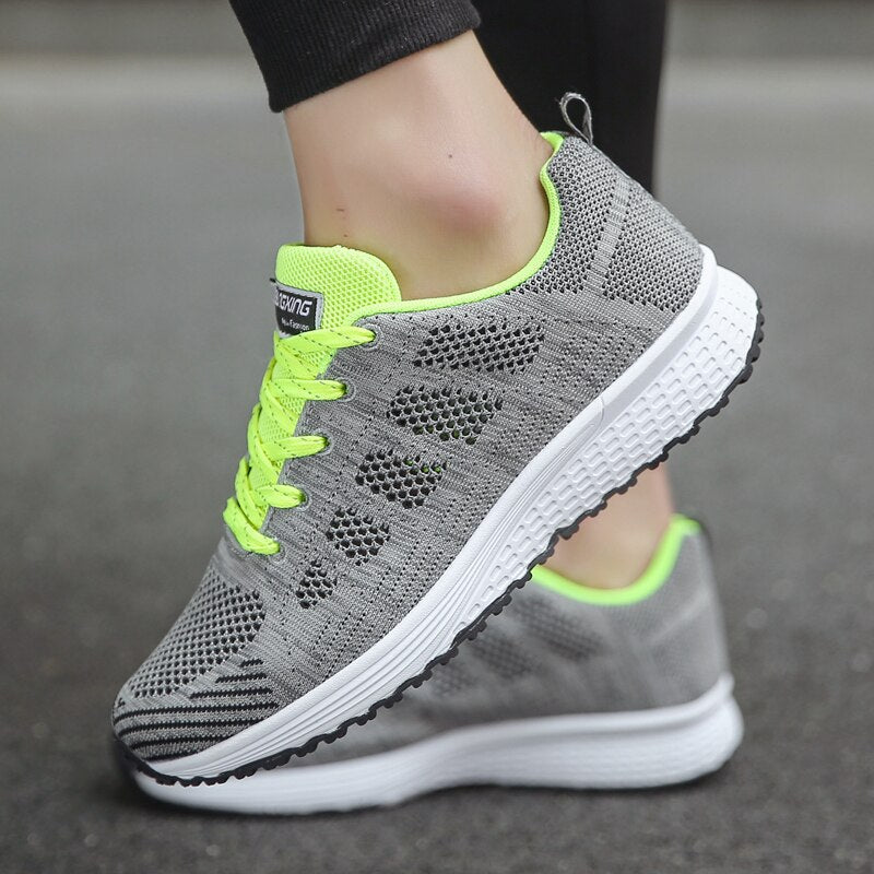 Ergonomische Damen-Sneaker mit orthopädischer Sohle für schmerzfreies Gehen
