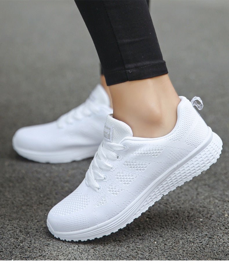 Ergonomische Damen-Sneaker mit orthopädischer Sohle für schmerzfreies Gehen