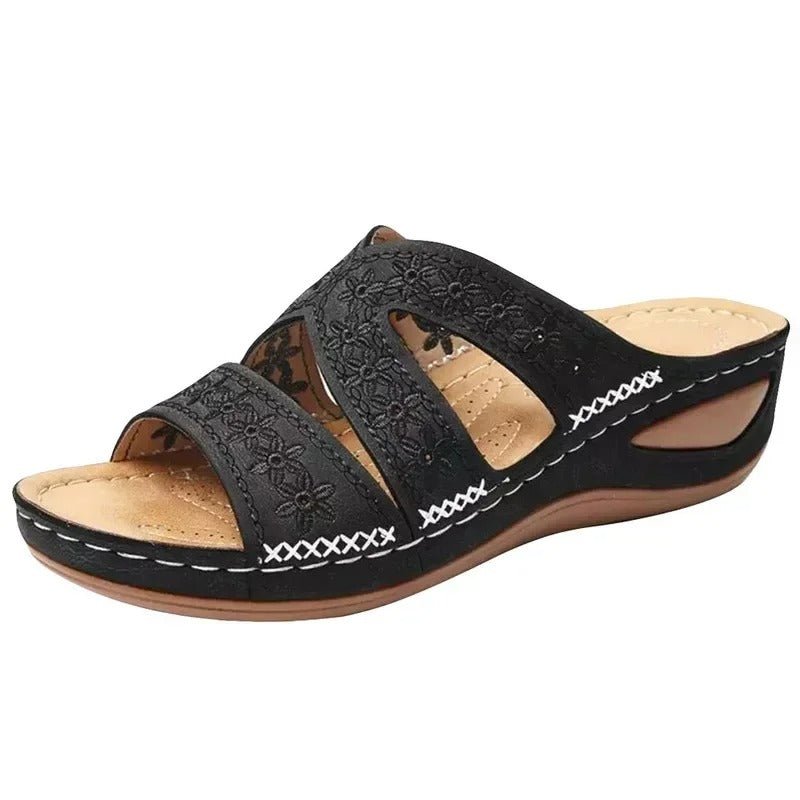 Odilia – Orthopädische Ledersandalen für Damen mit Haltungskorrektur