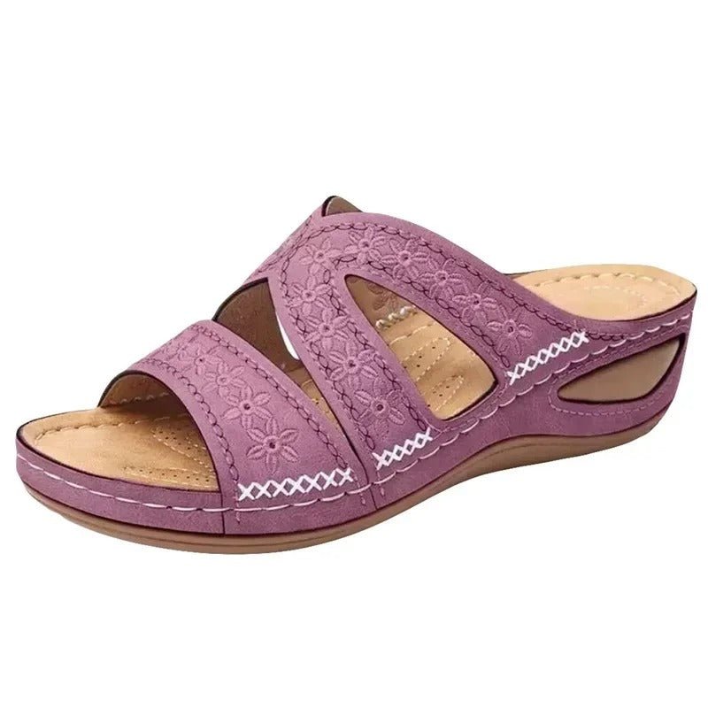 Odilia – Orthopädische Ledersandalen für Damen mit Haltungskorrektur
