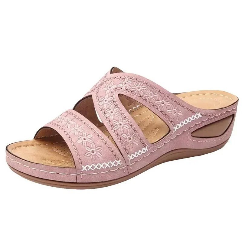 Odilia – Orthopädische Ledersandalen für Damen mit Haltungskorrektur