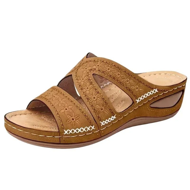 Odilia – Orthopädische Ledersandalen für Damen mit Haltungskorrektur