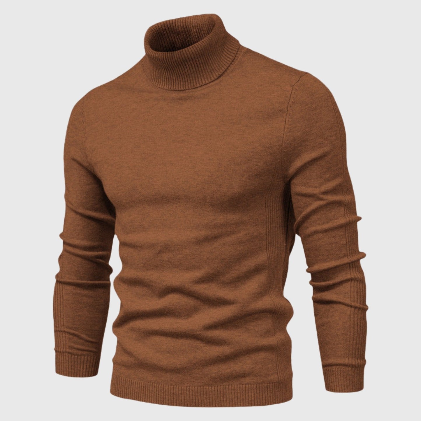 Herren Rollkragenpullover | Klassische Passform | Elegante Wärme | Luxuriöse Wollmischung