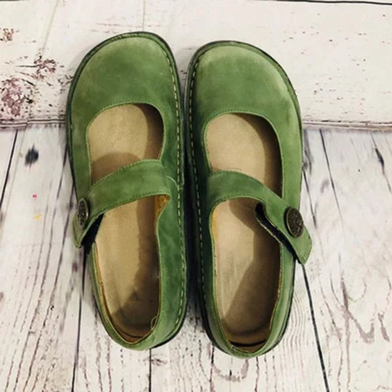 FE | Vintage Comfort Schuhe aus Wildleder