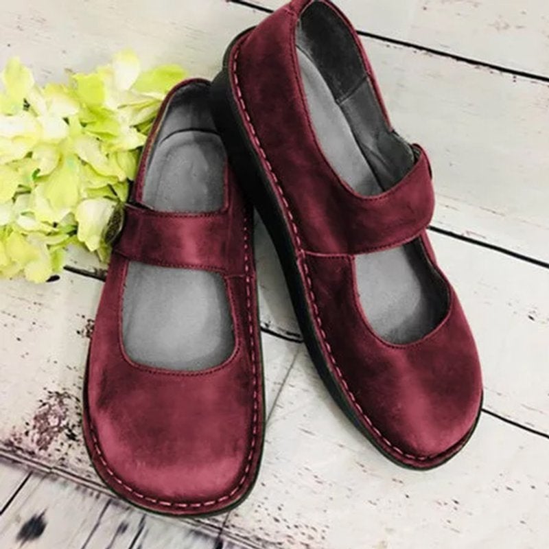 FE | Vintage Comfort Schuhe aus Wildleder