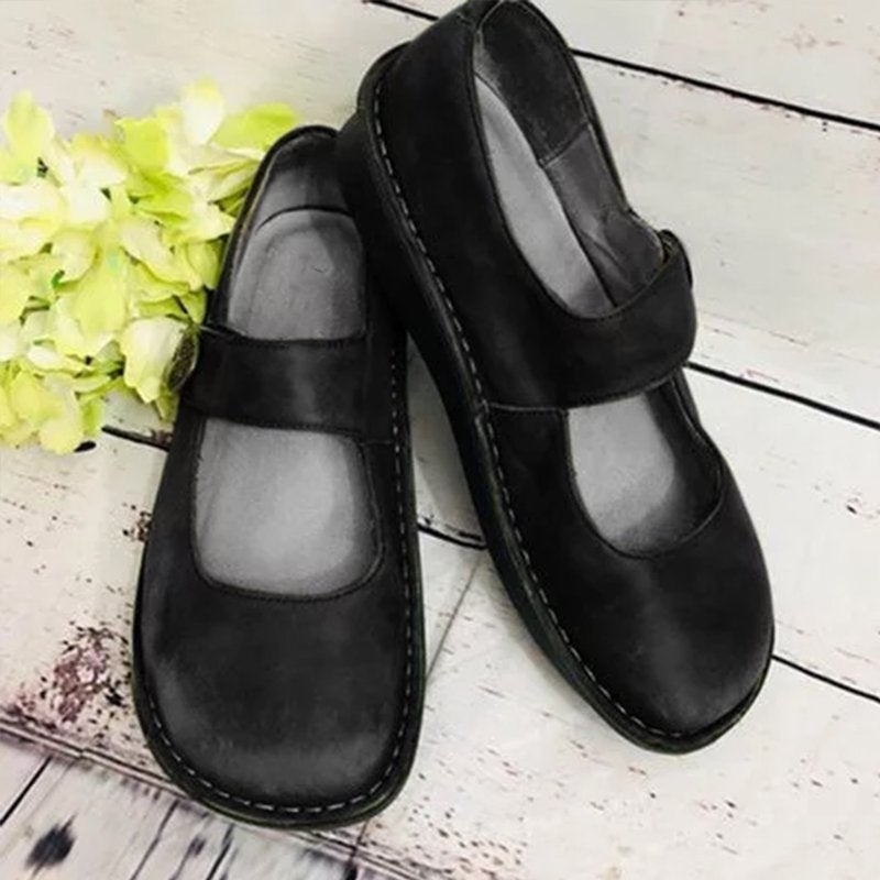 FE | Vintage Comfort Schuhe aus Wildleder