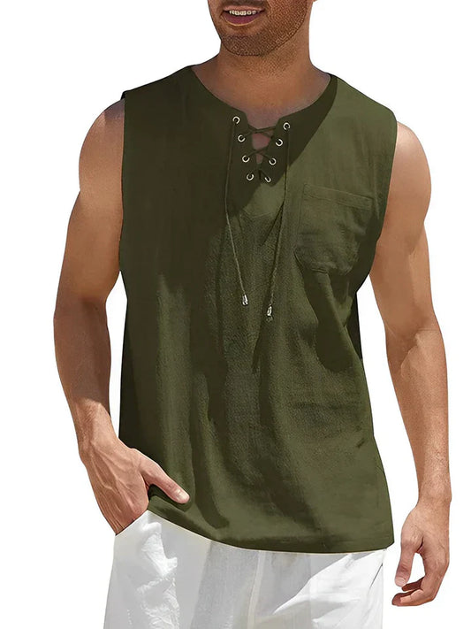 Ärmelloses Tanktop für Herren | Sommer Basic mit Stil & Komfort