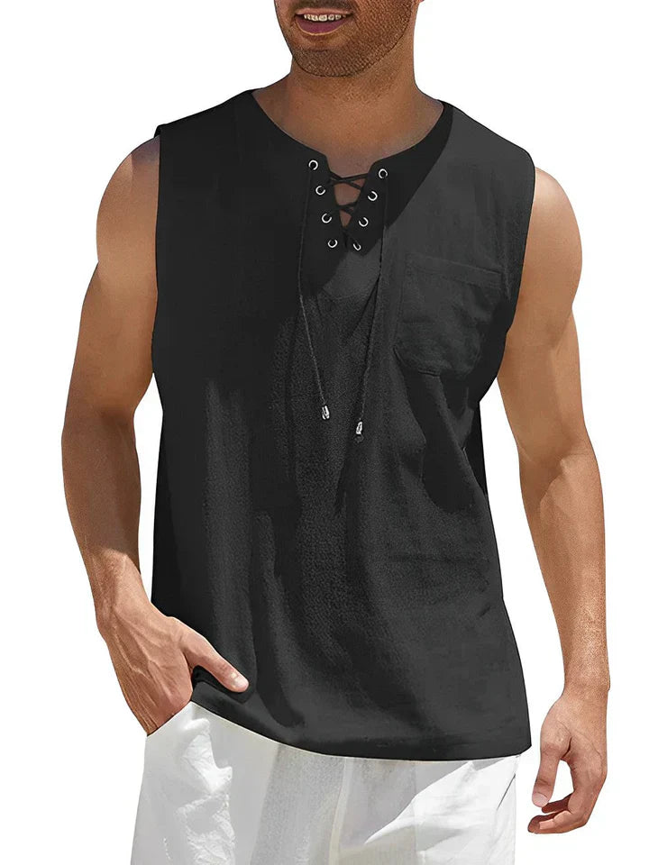 Ärmelloses Tanktop für Herren | Sommer Basic mit Stil & Komfort