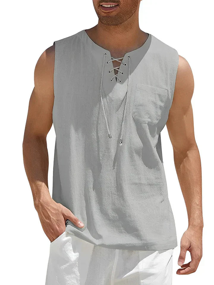 Ärmelloses Tanktop für Herren | Sommer Basic mit Stil & Komfort