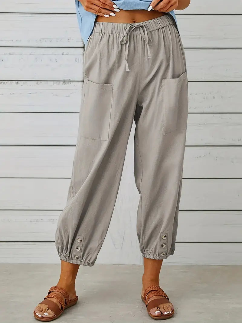 Kurze Sommerhose Für Damen | Kordelzug