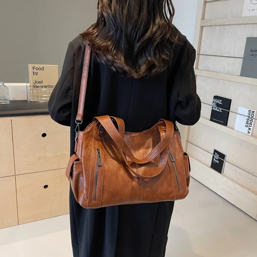 Amber - Stilvolle Schultertasche | Elegant, Praktisch & Geräumig