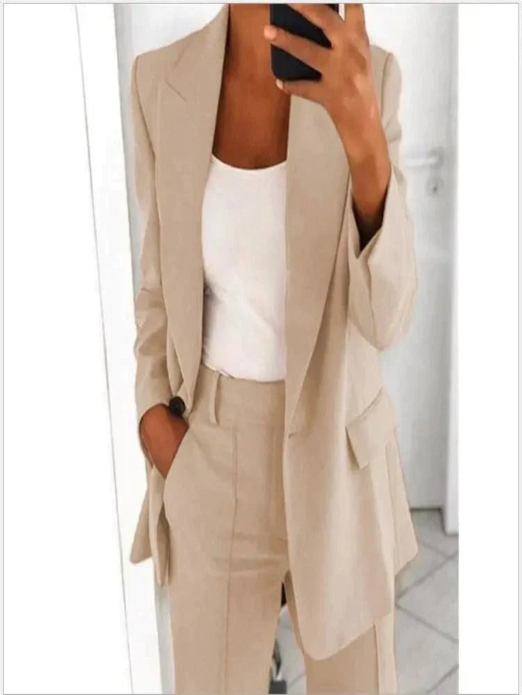 Zweiteiliges Damen Arbeitsset | Formeller Business Look