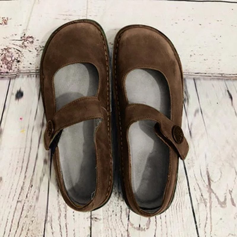 FE | Vintage Comfort Schuhe aus Wildleder
