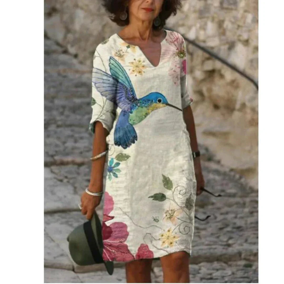 Sommerkleid Mit Grafikdruck Für Damen | Mini