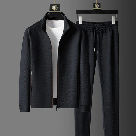 Lässiges Herren-Sommerset mit Langarm | Zweiteilig & Modern