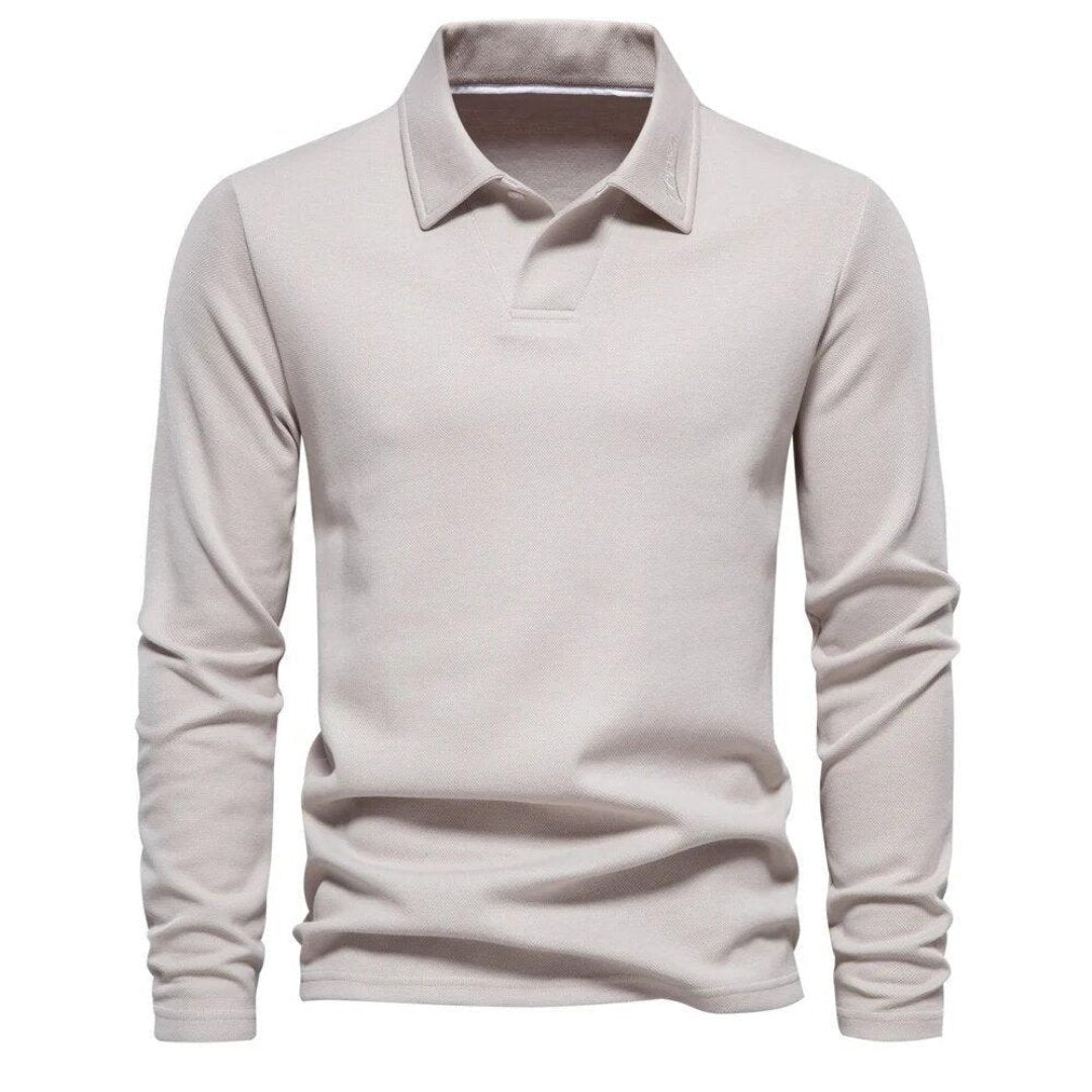 Langarm-Polo für Herren – Zeitlos, bequem & lässig-elegant