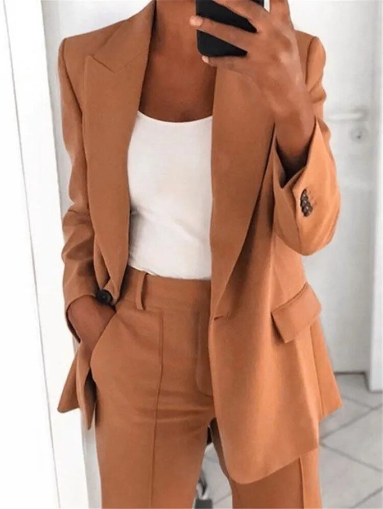 Zweiteiliges Damen Arbeitsset | Formeller Business Look