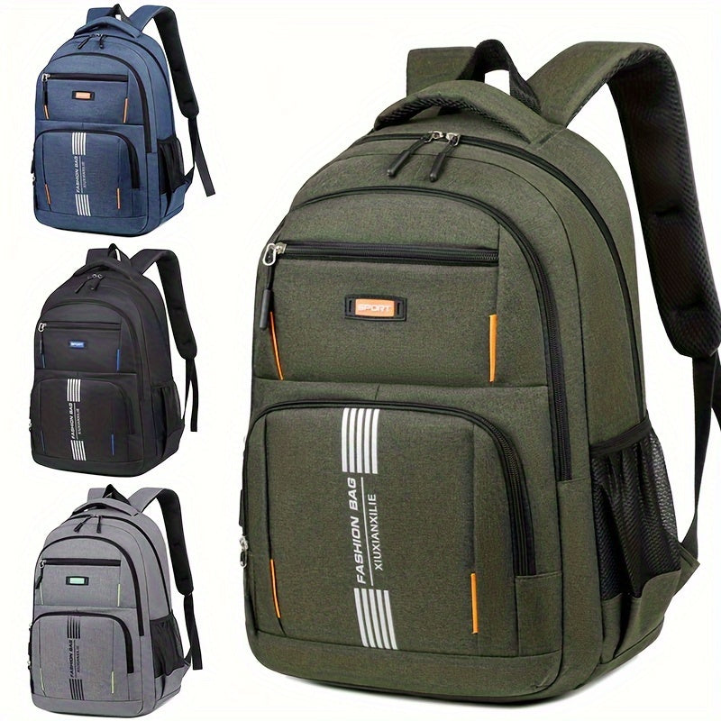 Geräumiger Laptop-Rucksack für Herren – Funktion trifft Stil im Alltag