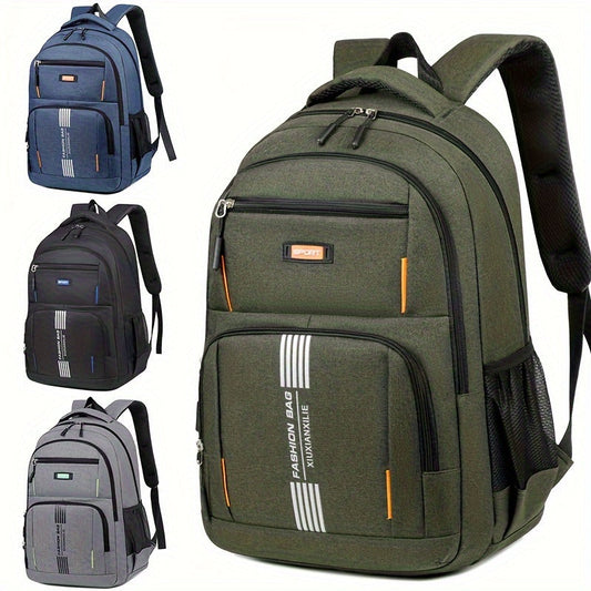 Geräumiger Laptop-Rucksack für Herren – Funktion trifft Stil im Alltag