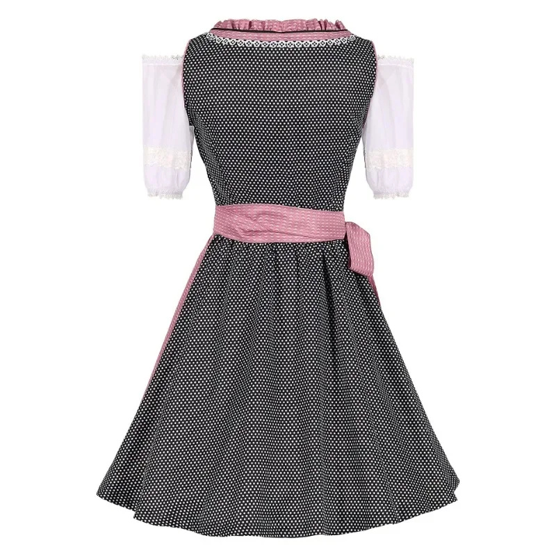 Damen Dirndlkleid in Rosa – Oktoberfest Outfit Feminin & Elegant