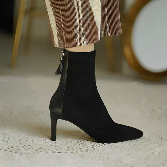 NORELLA | Elegante Stiefeletten mit Spitze