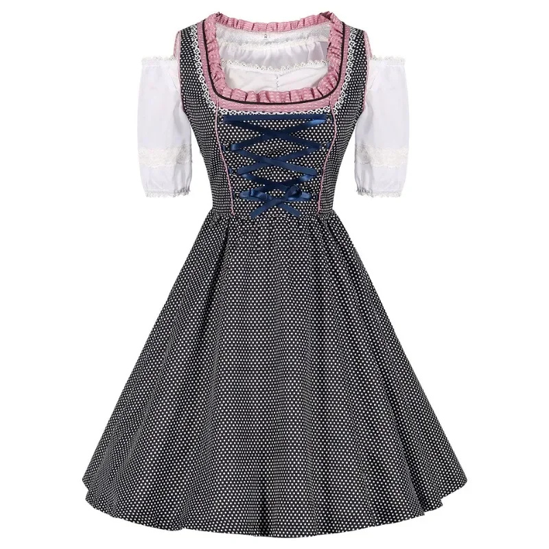Damen Dirndlkleid in Rosa – Oktoberfest Outfit Feminin & Elegant