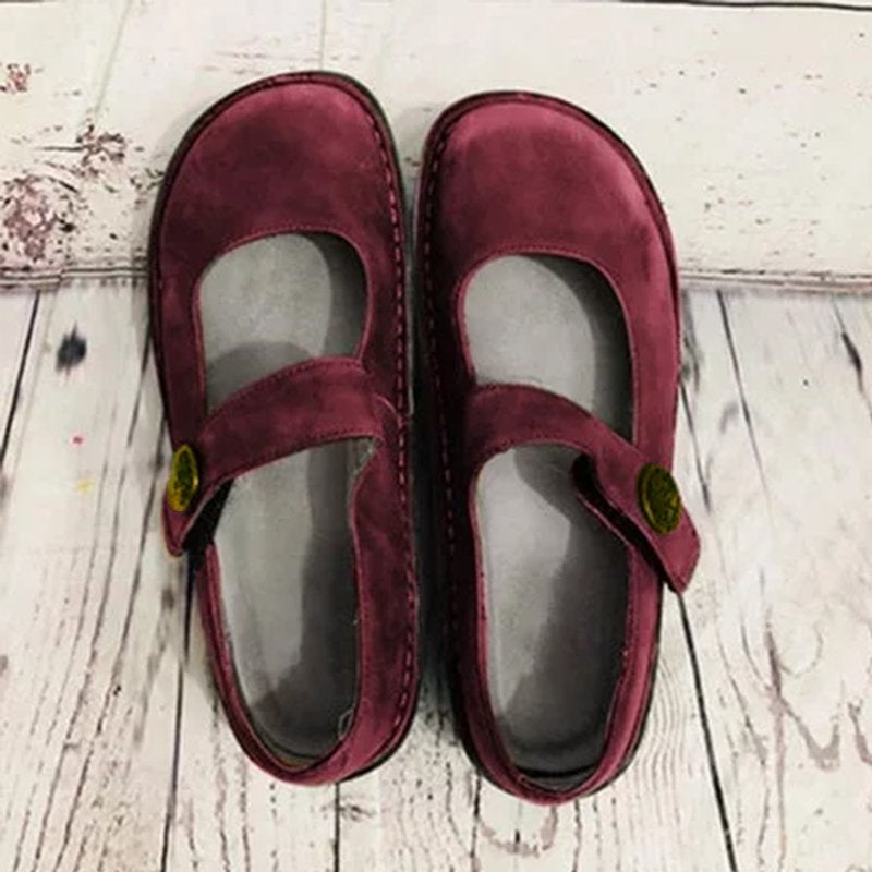 FE | Vintage Comfort Schuhe aus Wildleder