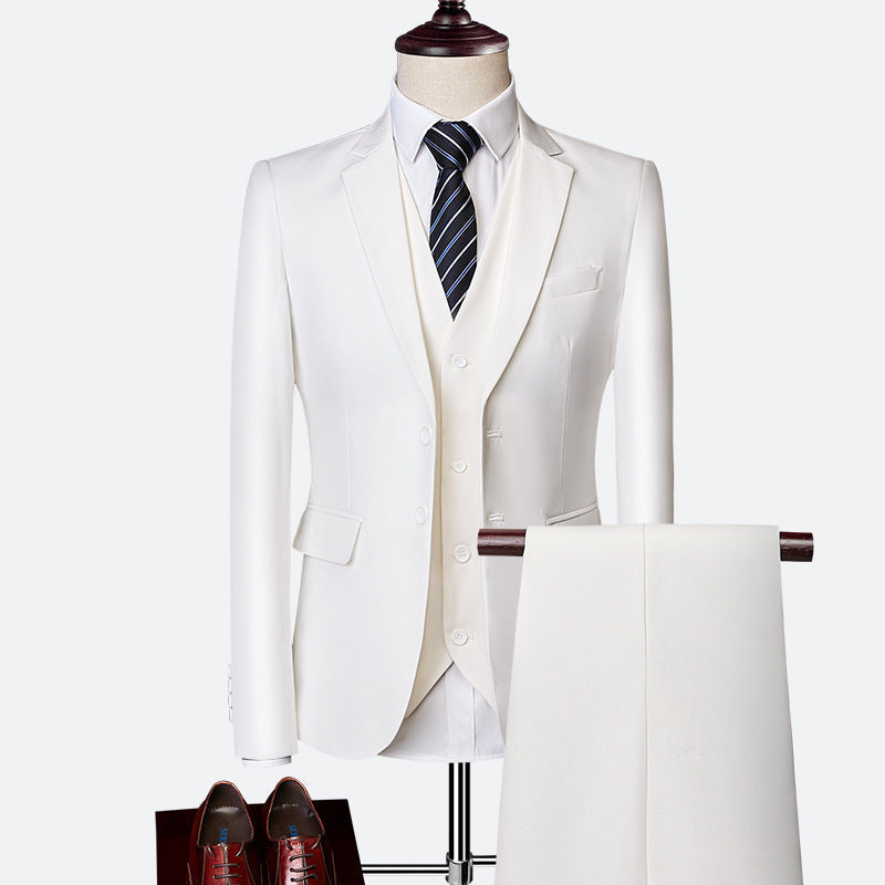 Dreiteiliger Herrenanzug mit Weste, Blazer und Hose – Klassisch & Formell für besondere Anlässe