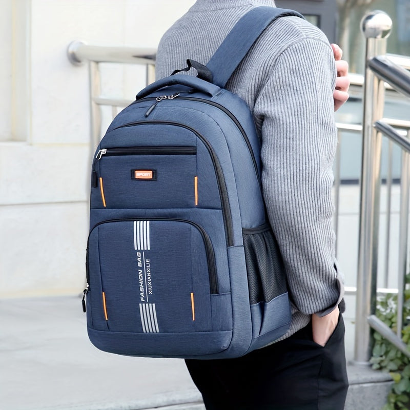 Geräumiger Laptop-Rucksack für Herren – Funktion trifft Stil im Alltag