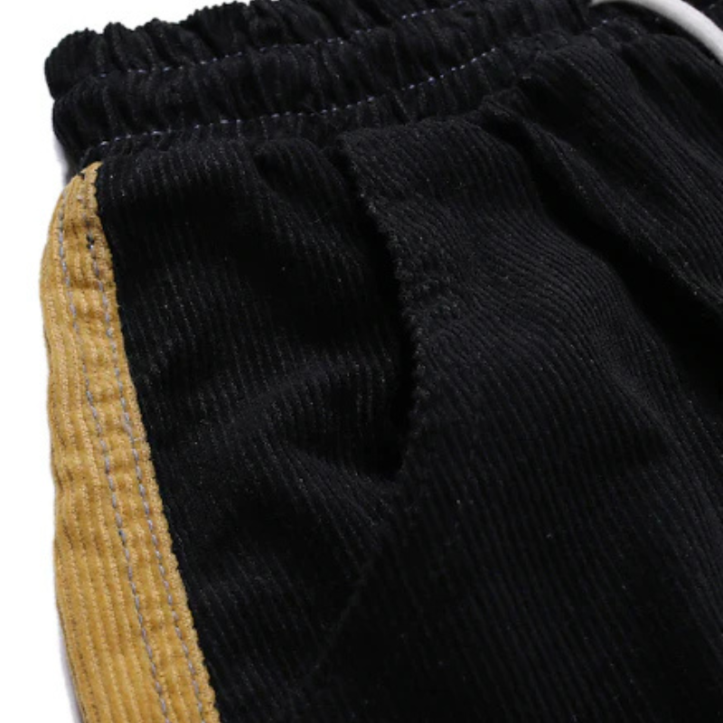 Mehrfarbige Cargohose aus Cord für Herren – Streetstyle trifft Komfort