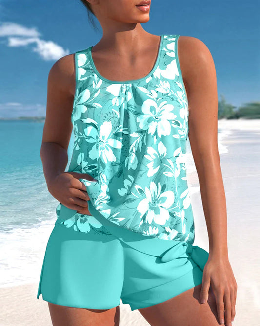 Damen Zweiteiler Tankini Set | Sommer