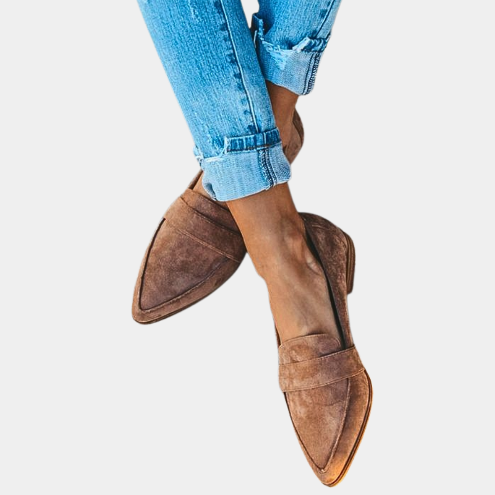 JANELLE | Slipper im Wildleder-Look für Damen