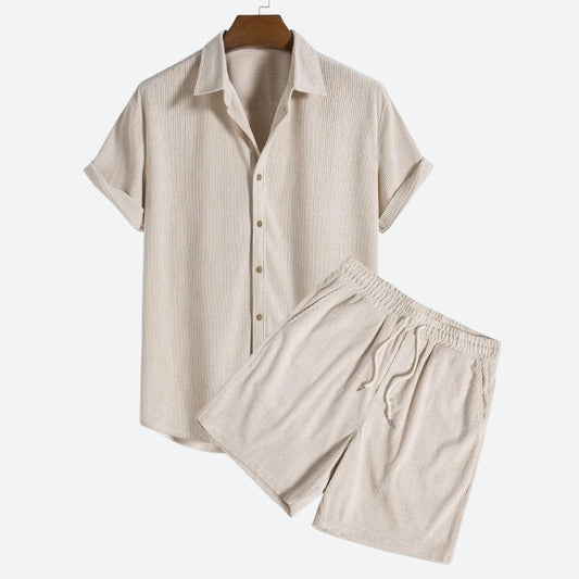 LEON | Corduroy Sommer Set für Herren