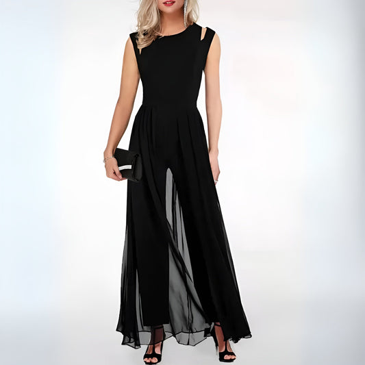 Ärmelloser Jumpsuit Mit Weitem Bein Für Damen | Sommer, Elegant & Luftig
